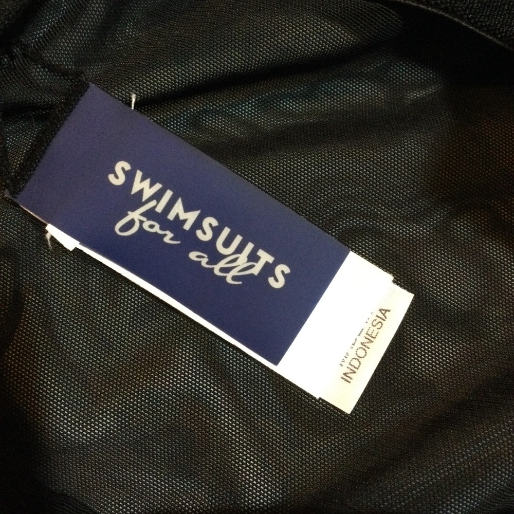 Swimsuits For All NWT Sarong-Front One-Piece Swimsuit, 16 - Picture 7 of 10